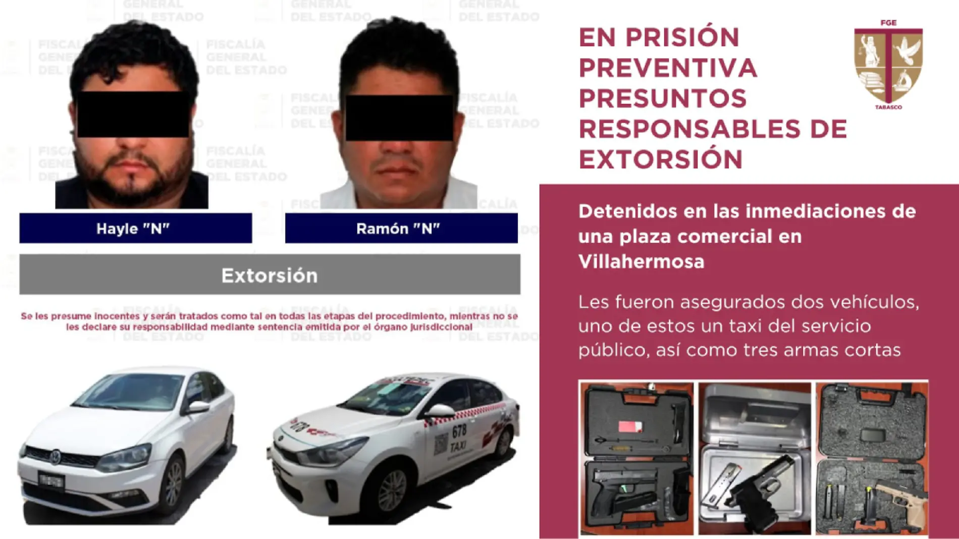 Detenidos en Plaza las americas